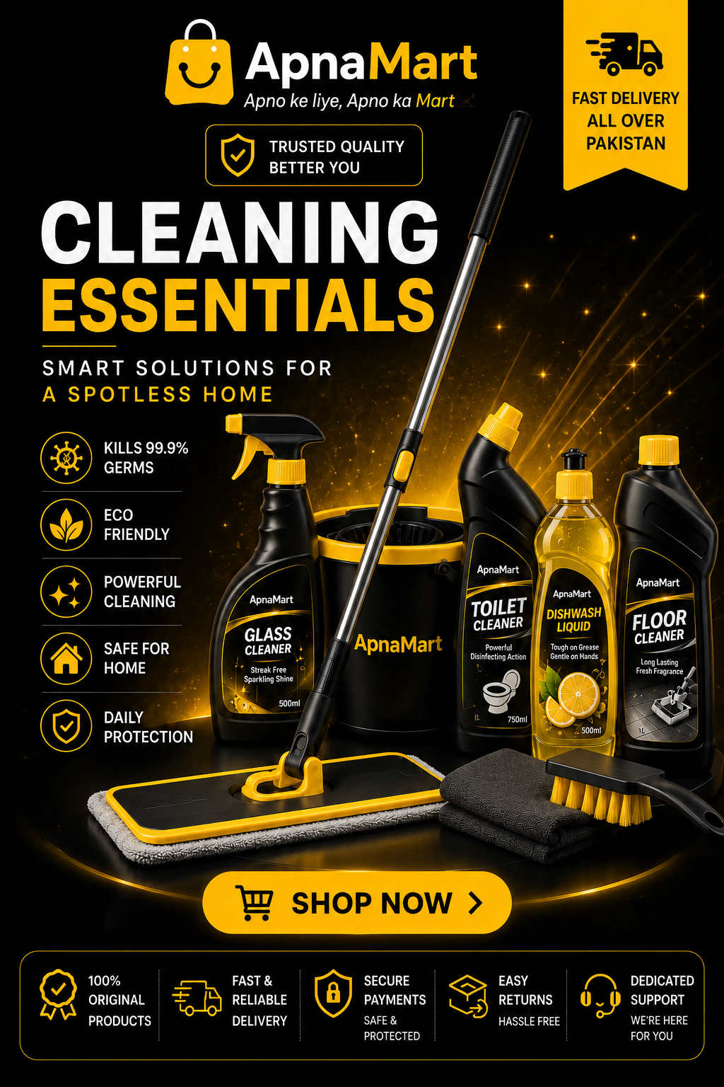 🧹Cleaning Essentials