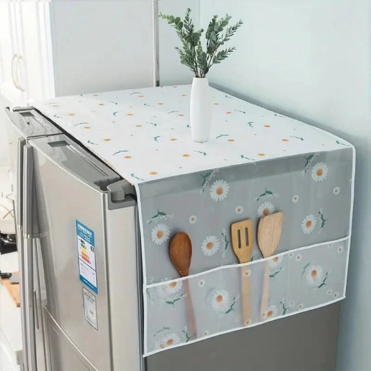 🔥 Premium Imported Fridge Cover + 🎁 FREE Microwave Oven Dust Cover | Waterproof & Dustproof
