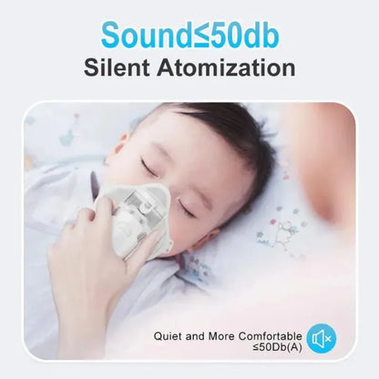 Portable Mesh Nebulizer – USB &amp; Battery Operated
