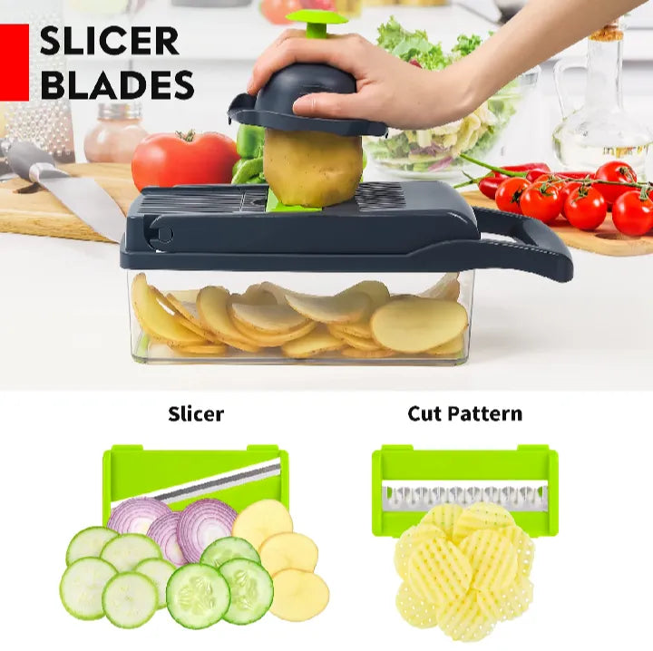 16-in-1 Veggie Chopper Set 🥕🥒