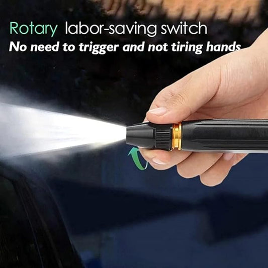 High Pressure Water Gun Nozzle | Adjustable Hose Spray for Car Wash & Garden