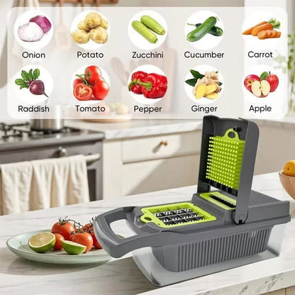 16-in-1 Veggie Chopper Set 🥕🥒
