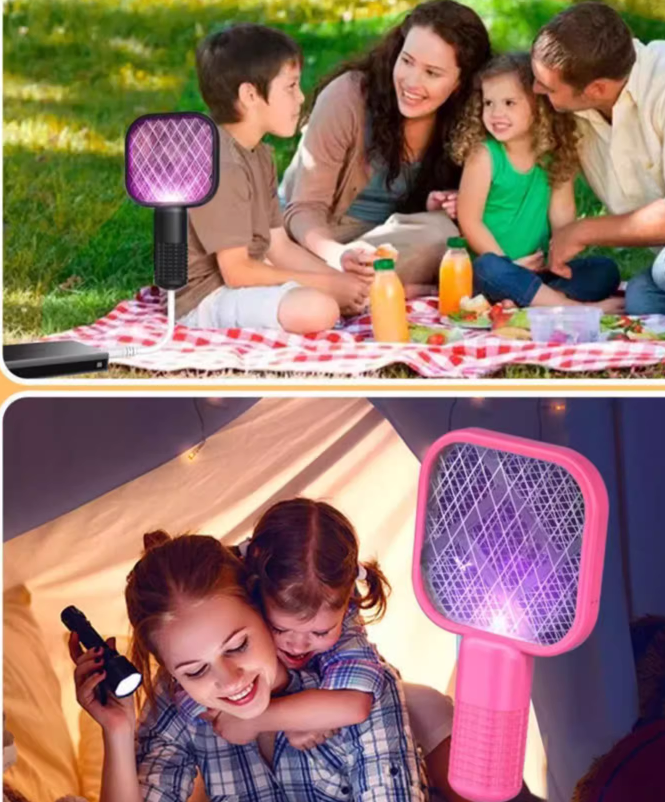 USB Rechargeable Electric Mosquito Swatter
