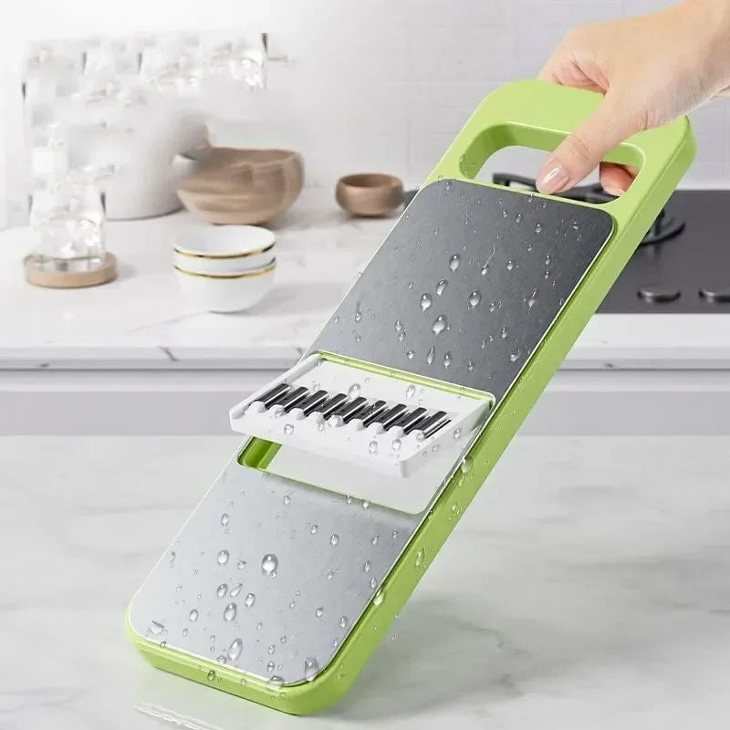6-in-1 Multi-Function Vegetable Slicer &amp; Grater 🔪 Slice, Grate &amp; Prep Like a Pro!