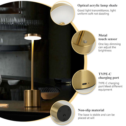 Rechargeable LED Table Lamp (Touch Control)
