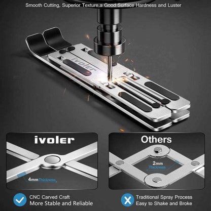 Foldable Adjustable Aluminum Laptop Stand
