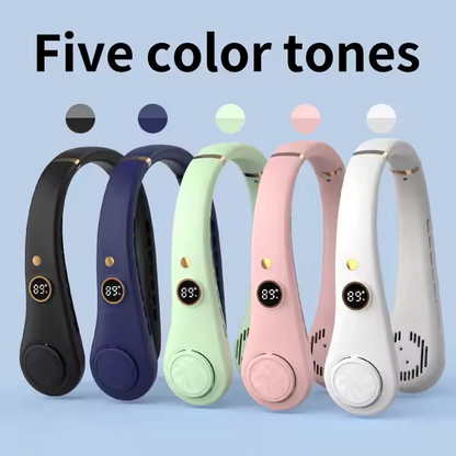 Portable Rechargeable Neck Fan