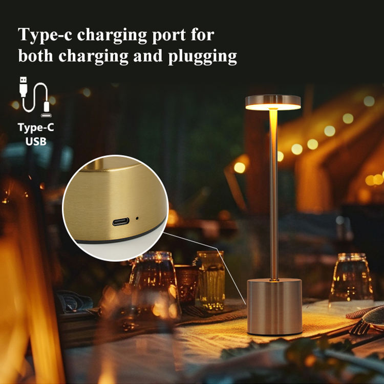 Rechargeable LED Table Lamp (Touch Control)