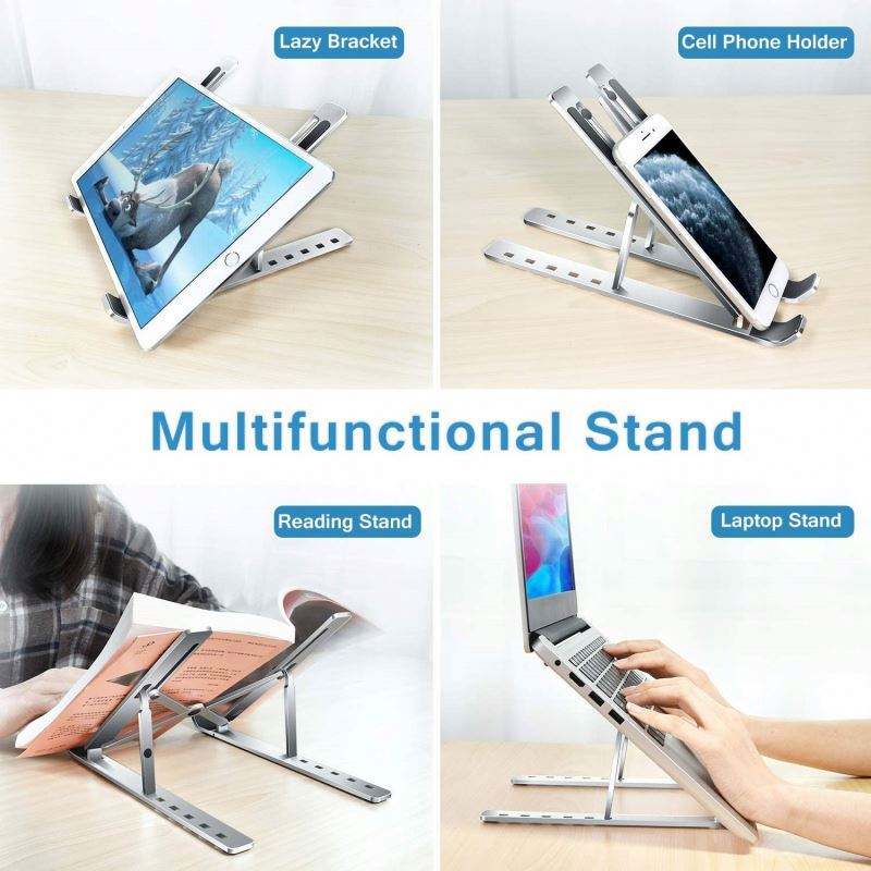 Foldable Adjustable Aluminum Laptop Stand