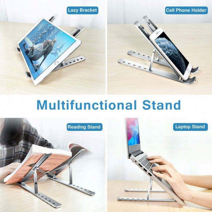 Foldable Adjustable Aluminum Laptop Stand