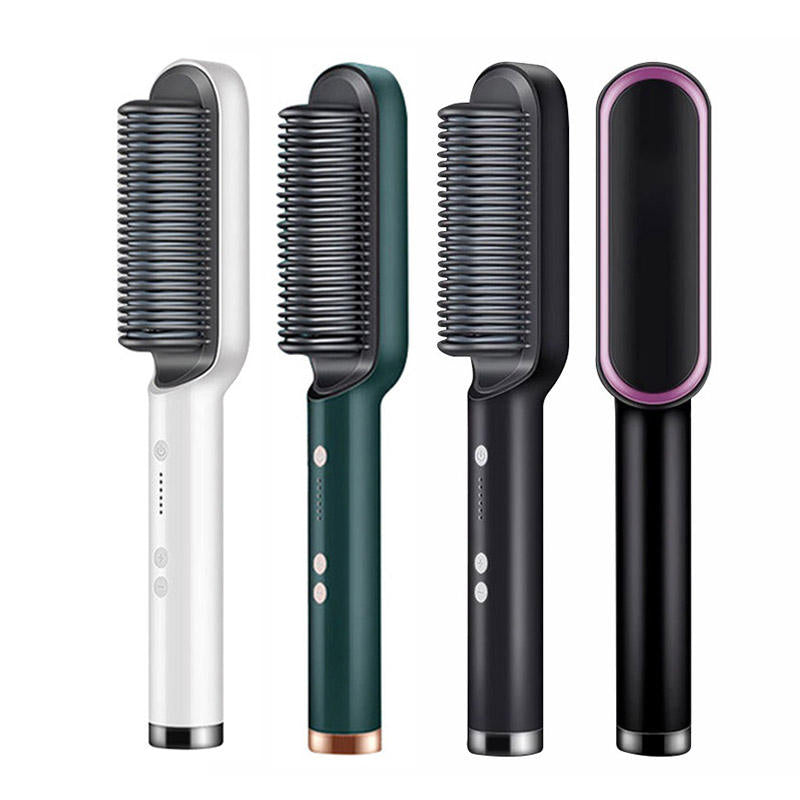 Electric Hair Straightening Comb (Rechargeable)