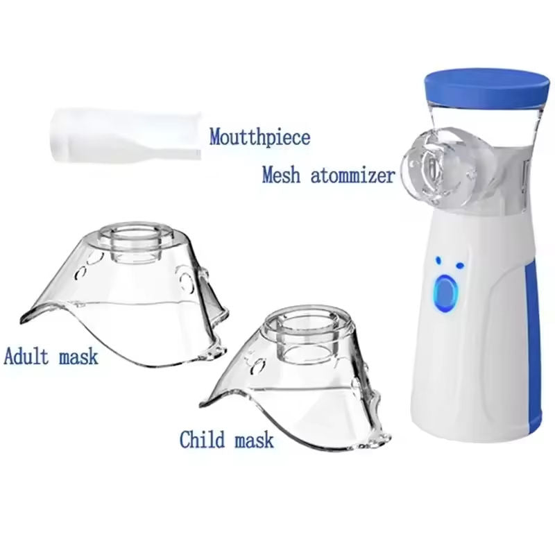 Portable Mesh Nebulizer – USB &amp; Battery Operated