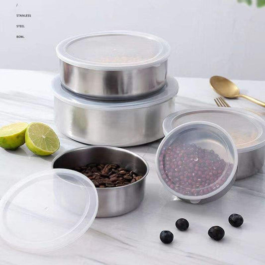 Stainless Steel 5pcs Bowl Set