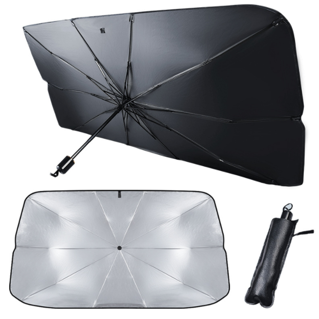 Foldable Car Windshield Sun Shade Umbrella