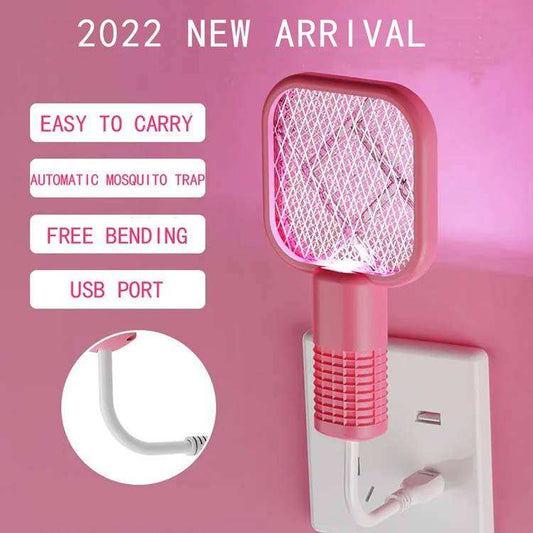USB Rechargeable Electric Mosquito Swatter