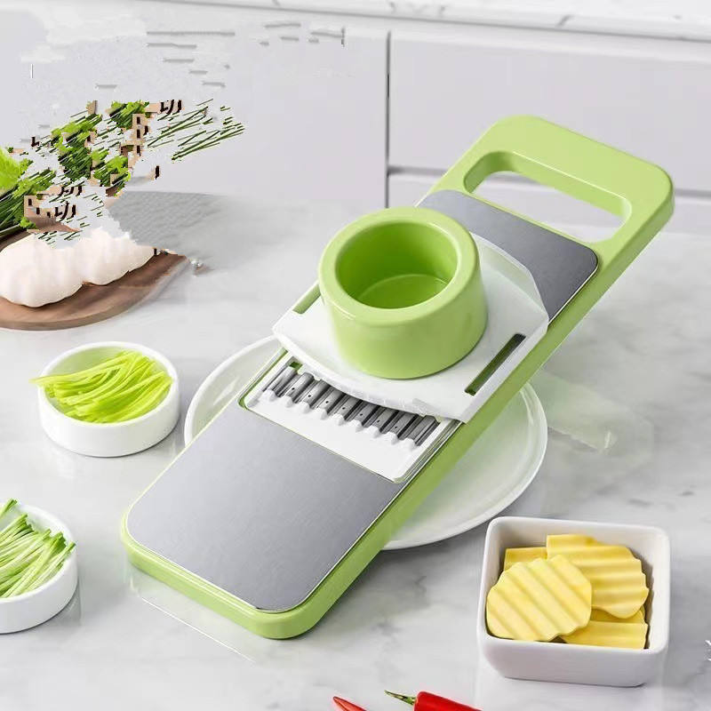 6-in-1 Multi-Function Vegetable Slicer &amp; Grater 🔪 Slice, Grate &amp; Prep Like a Pro!