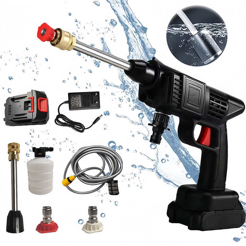 Cordless High Pressure Car Washer Gun – Rechargeable Portable Power Washer