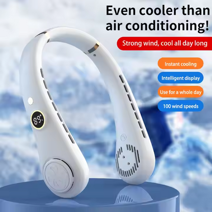 Portable Rechargeable Neck Fan