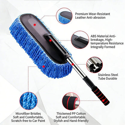 xtendable Microfiber Car Wash Mop Brush