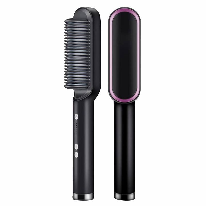 Electric Hair Straightening Comb (Rechargeable)