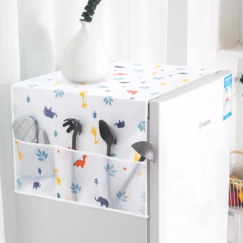 🔥 Premium Imported Fridge Cover + 🎁 FREE Microwave Oven Dust Cover | Waterproof & Dustproof