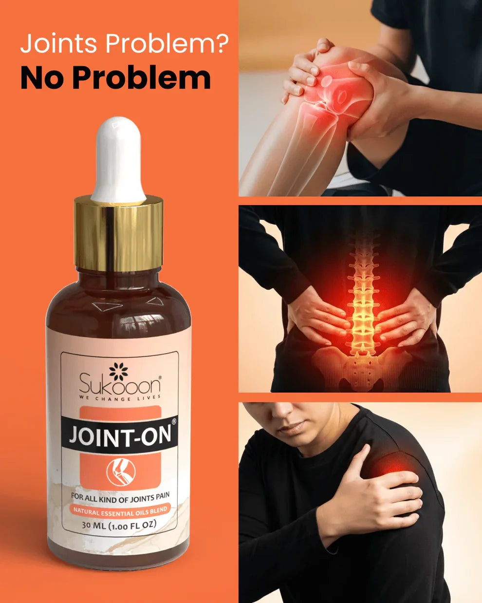 Sukoon Joint-On Oil – 30ml
