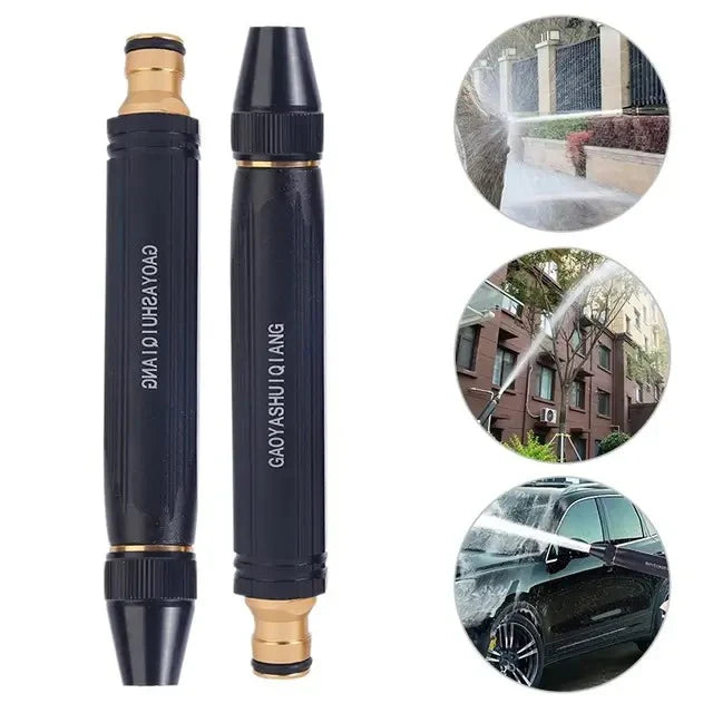 High Pressure Water Gun Nozzle | Adjustable Hose Spray for Car Wash & Garden