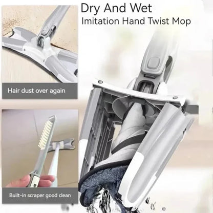 360° Foldable Flat Mop