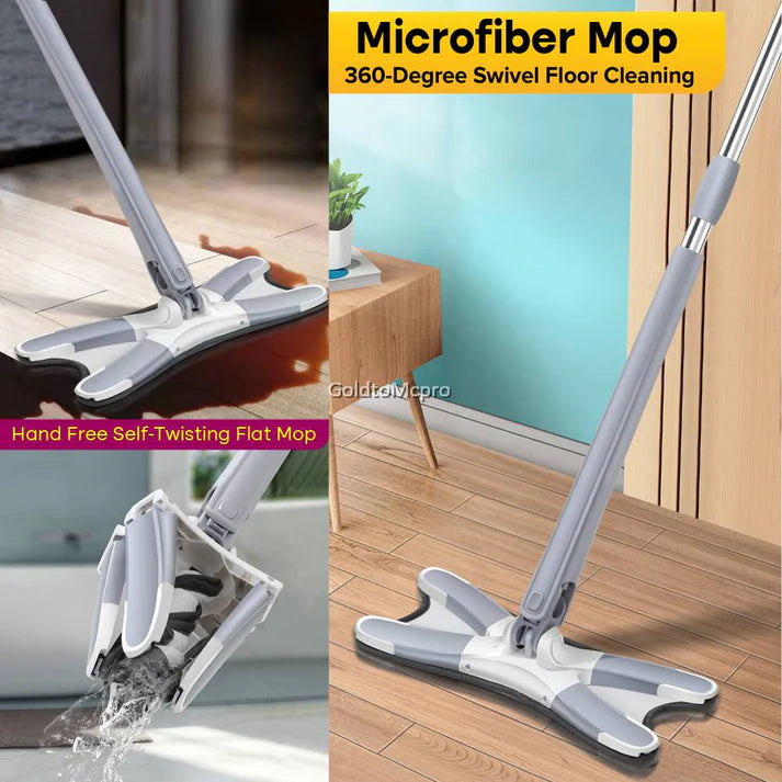 360° Foldable Flat Mop
