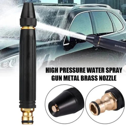High Pressure Water Gun Nozzle | Adjustable Hose Spray for Car Wash & Garden