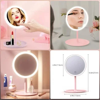 LED Touch Makeup Mirror with Stand