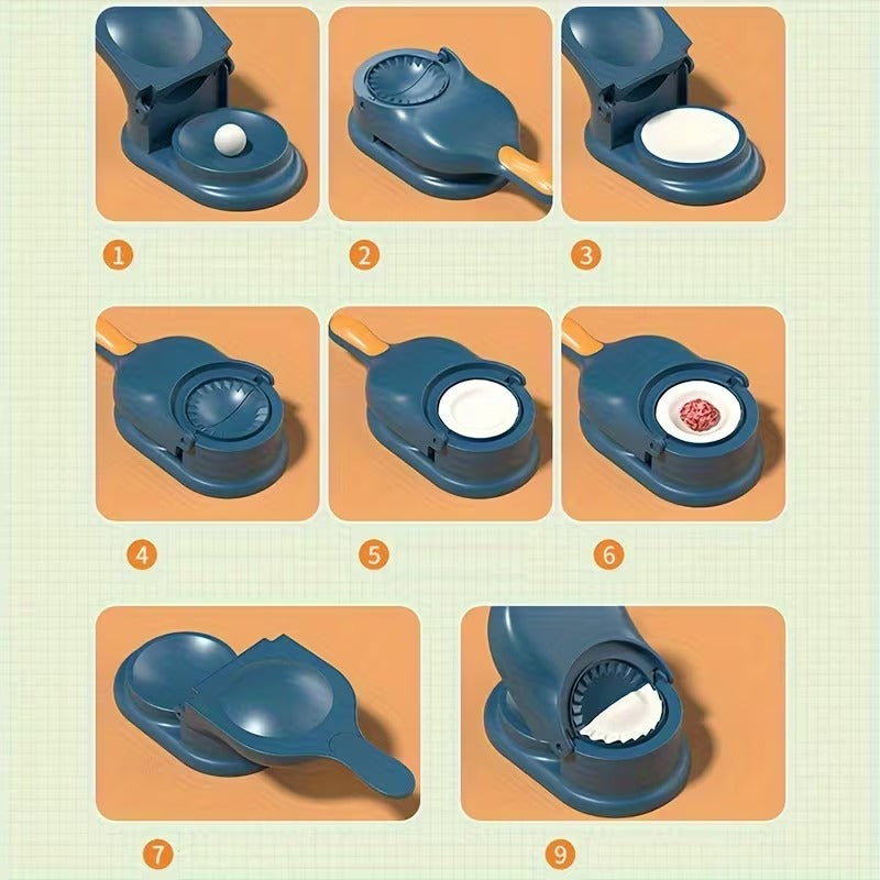 2-in-1 Dumpling Maker Press | Kitchen Dumpling Press Mold