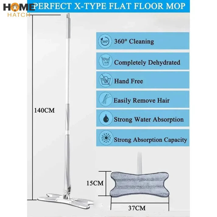 360° Foldable Flat Mop