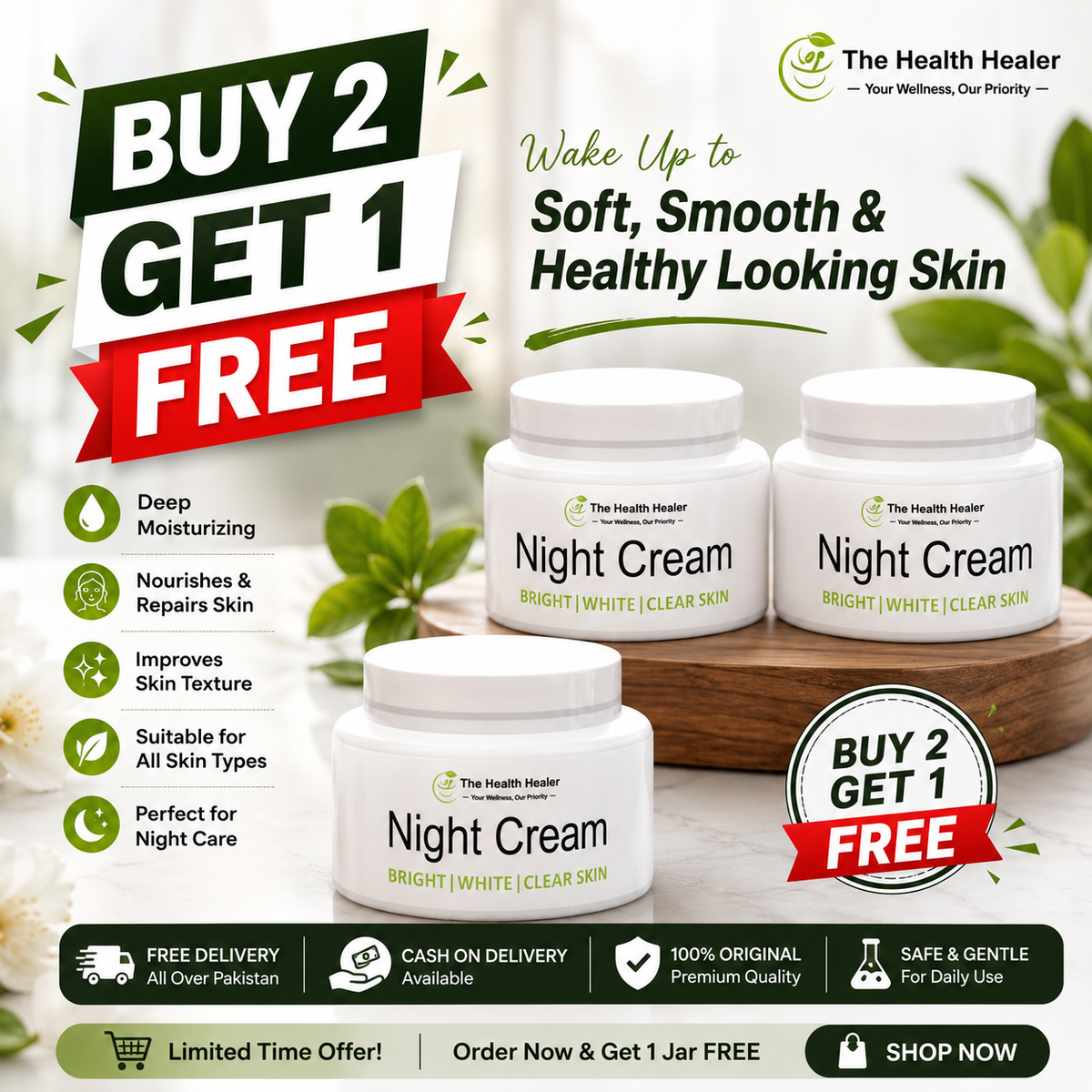 The Health Healer Night Cream 🌙