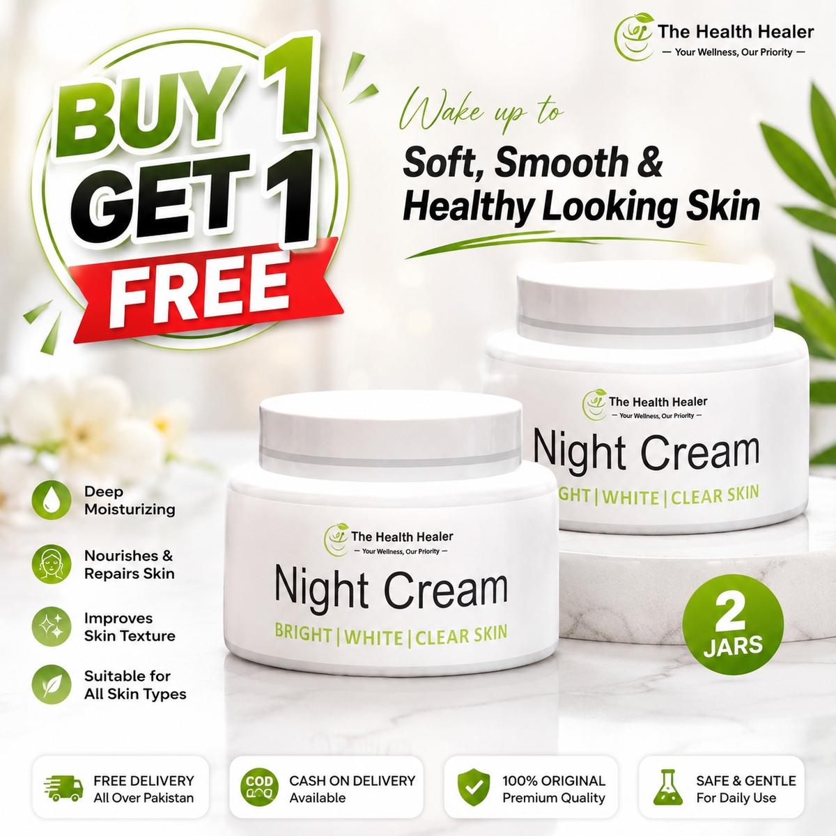 The Health Healer Night Cream 🌙