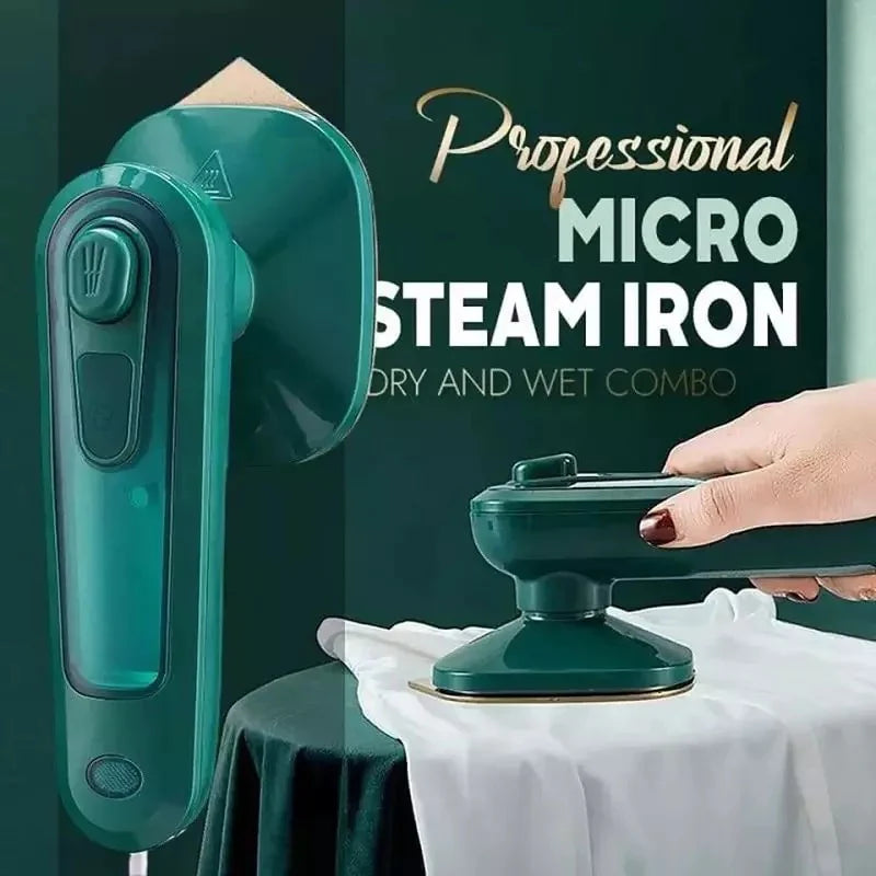 Portable Mini Garment Steamer &amp; Fabric Iron