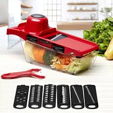 6-in-1 Multifunction Vegetable Slicer &amp; Mandoline Cutter