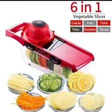 6-in-1 Multifunction Vegetable Slicer &amp; Mandoline Cutter