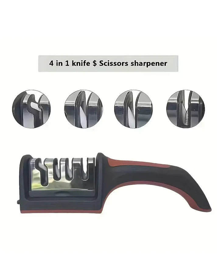 4-in-1 Professional Kitchen Knife Sharpener