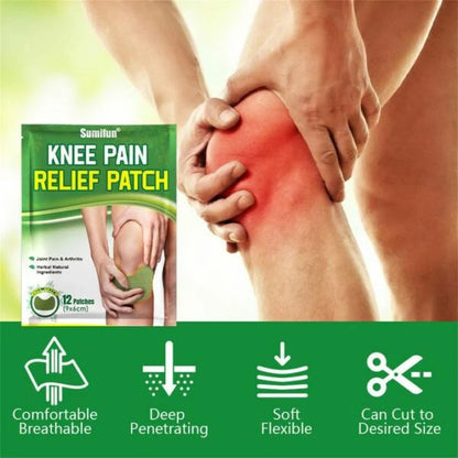 Sumifun Knee Pain Relief Patch (12 Patches)