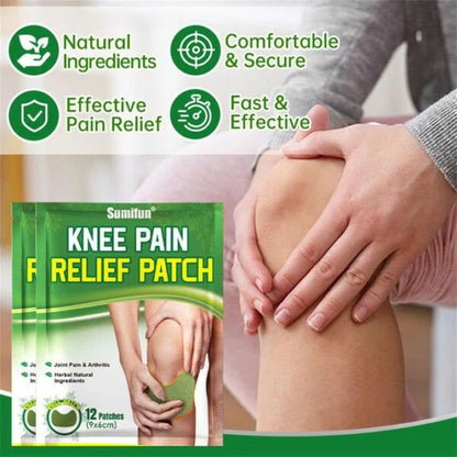 Sumifun Knee Pain Relief Patch (12 Patches)