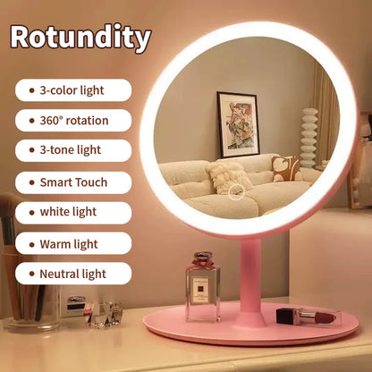 LED Touch Makeup Mirror with Stand