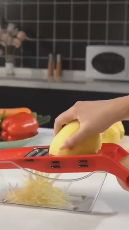 6-in-1 Multifunction Vegetable Slicer &amp; Mandoline Cutter
