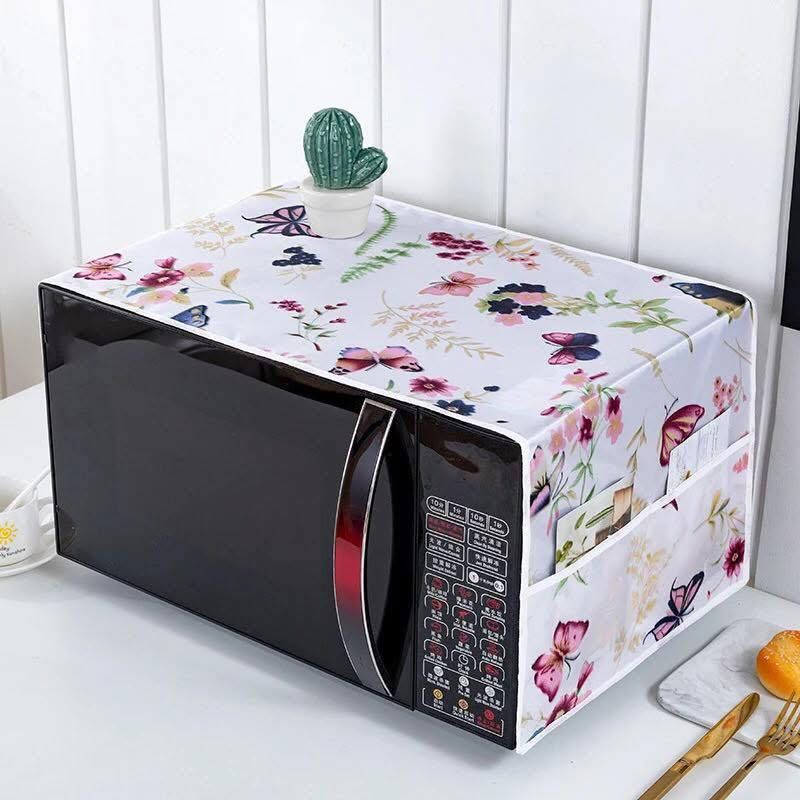 🔥 Premium Imported Fridge Cover + 🎁 FREE Microwave Oven Dust Cover | Waterproof & Dustproof