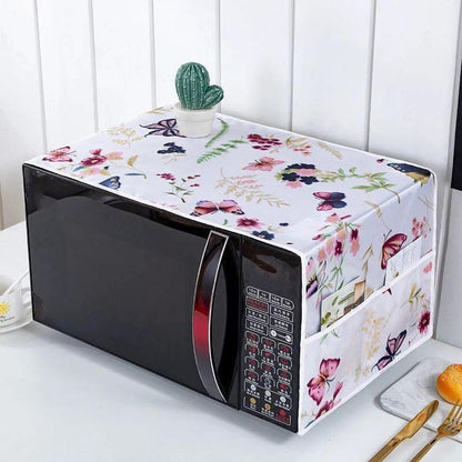 🔥 Premium Imported Fridge Cover + 🎁 FREE Microwave Oven Dust Cover | Waterproof & Dustproof